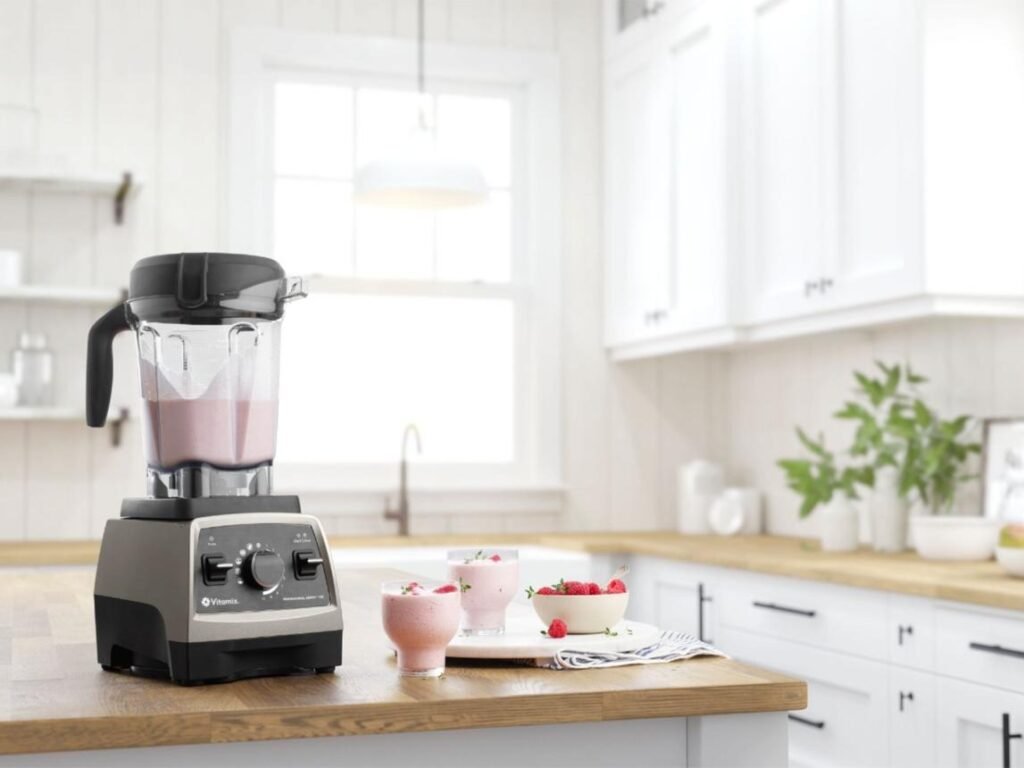 Vitamix high-performance blender on a modern kitchen counter